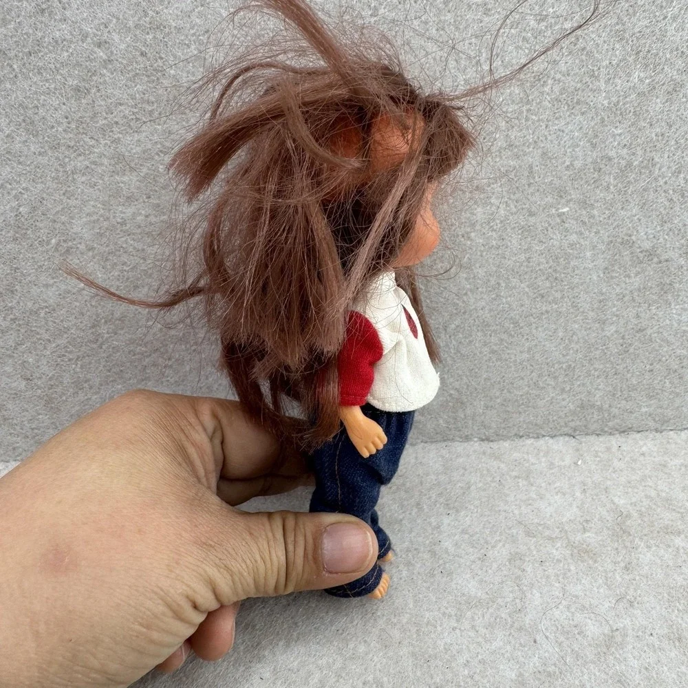 Vintage‎ 1978 Fran Mar Knickerbocker Moppets Doll Ladybug Brunette
